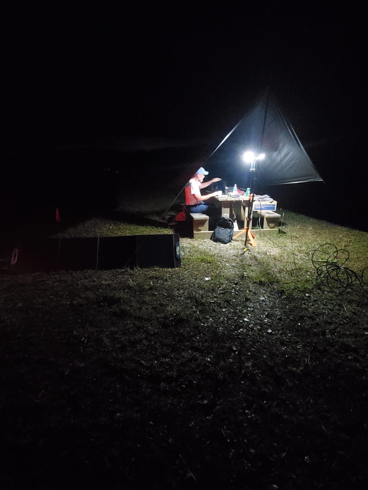 Night operation!